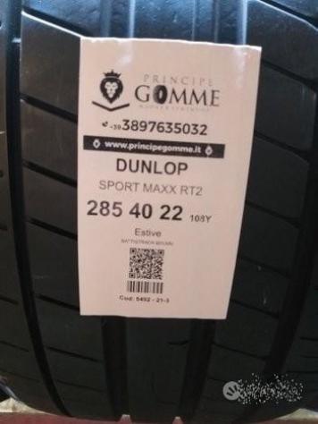 4 gomme 285 40 20 dunlop a5492 - Foto 2