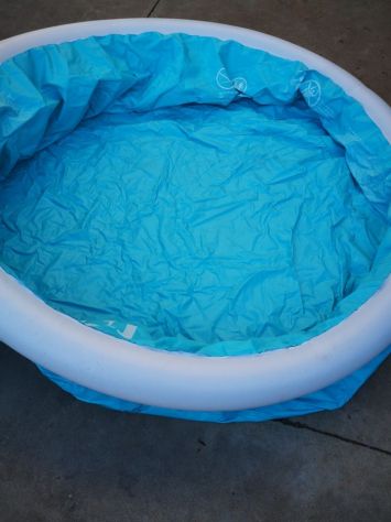 Piscina tonda azzurra - Foto 2
