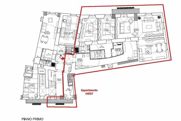 Appartamento in vendita a Pisa 231 mq Rif: 1221896 - Foto 10