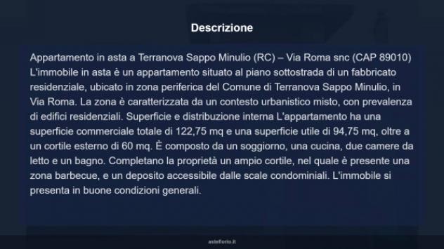 Immobile in asta di 122 m² in vendita a Terranova Sappo Minulio - Foto 15