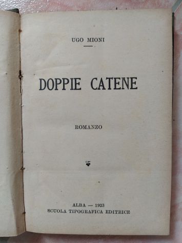 (Rif.4/1) -ROMANZO - DOPPIE CATENE - Foto 2