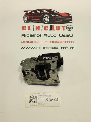 SERRATURA POSTERIORE SINISTRA DACIA Duster 1° Serie 825030283R K9K896 (1017)