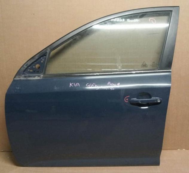 PORTA ANT. SX BLU MEDIO MET. C/A. e S. (Pic.Sgn) 999-U1297191 Carrozzeria  Lamierati esterni  Porte  Porta ant. sx. KIA - CEED 5 porte - 01-01-2007 -