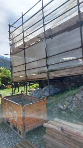 In baita in fase di ristrutturazione BILOCALE CON GIARDINO - Foto 7