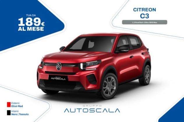 CITROEN C3 1.2 PureTech 100cv S&S Max rif. 23803942