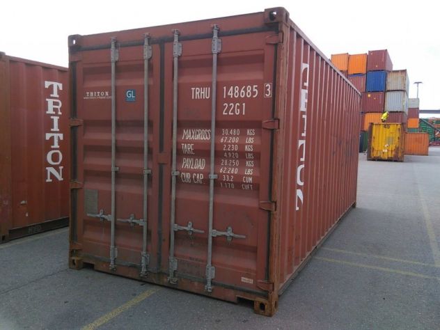 Container marittimo 20 piedi - Napoli