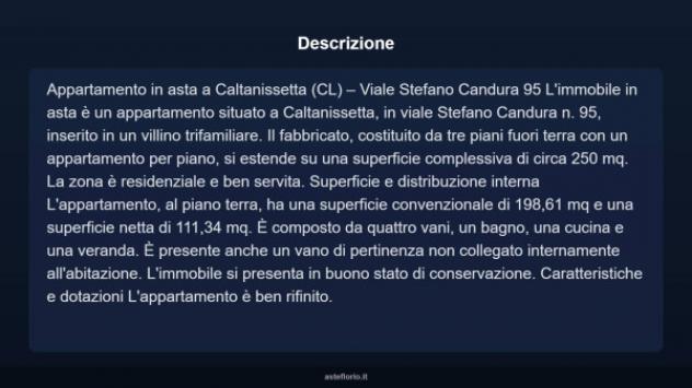 Immobile in asta di 198 m² in vendita a Caltanissetta - Foto 7