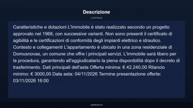 Immobile in asta di 132 m² in vendita a Domusnovas - Foto 4