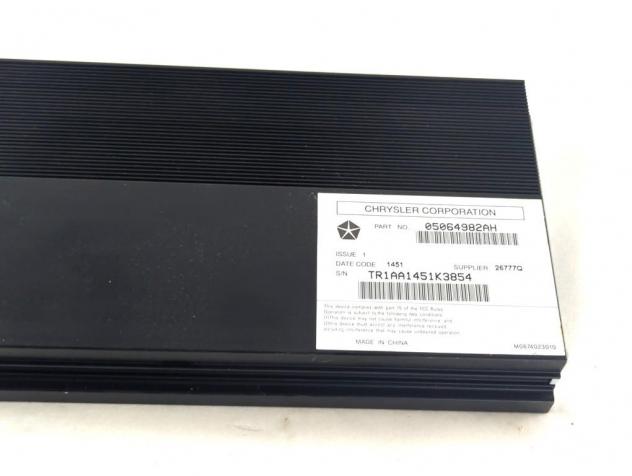 05064982AH AMPLIFICATORE AUDIO LANCIA THEMA 3.0 D 176KW AUT 5P (2011) RICAMBIO USATO - Foto 5