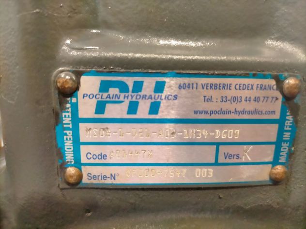 Motore Poclain MS08-1-D21-A08-1H34-DG00 - Foto 3
