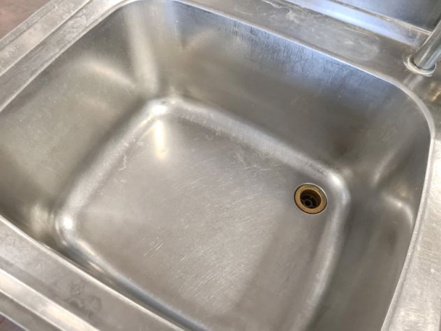 lavatoio doppia vasca con rubinetteria usato - Foto 2