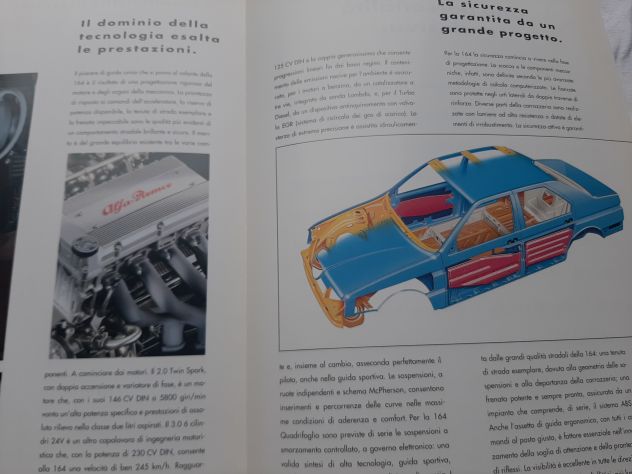 ALFA ROMEO 164  DEPLIANT ORIGINALE - Foto 6