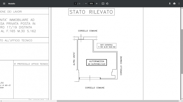 Garage mq 15 calpestabili via del Lavoro 17, Bologna - Foto 2