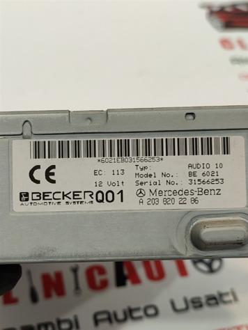 AUTORADIO MERCEDES Vito W639 2° Serie A2038202286 646980 (0314) - Foto 5