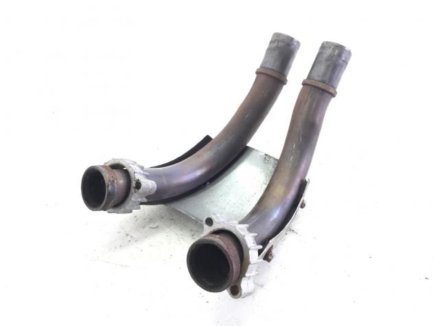 HONDA VF 1000 F 998 COLLETTORE SCARICO MARMITTA CILINDRO POSTERIORE 1987 2100066 - Foto 2