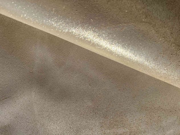 Pelle di vitello resinata polvere oro – Sp. 1,8 - Foto 7