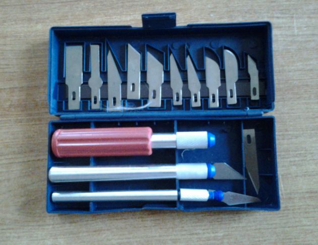 Set cutter con 10 lame