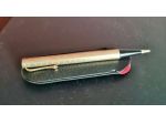 FENDOGRAPH  antica penna portamina  (1937), laminata oro, clip oro 18 Kr