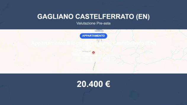 Immobile in asta di 135 m² con più di 5 locali e box auto in vendita a Gagliano Castelferrato