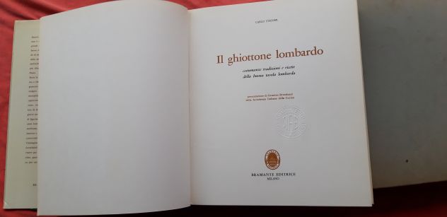Il ghiottone Lombardo, C. Steiner, libro vintage - Foto 3