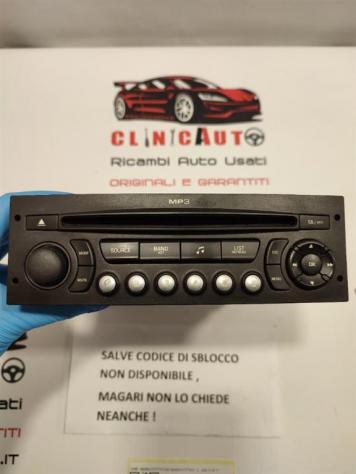 AUTORADIO CITROEN C4 Picasso Mk1 96591777XT00 96591777XT RHJ (0613) - Foto 3