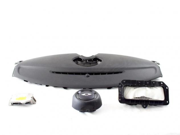 65779809354 KIT AIRBAG MINI ONE D R56 1.6 D 66KW 6M 3P (2012) RICAMBIO USATO CON CENTRALINA AIRBAG, AIRBAG VOLANTE, AIRBAG PASSEGGERO 6791373 9258601