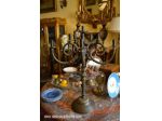 Candelabro in bronzo a cinque braccia del XX secolo