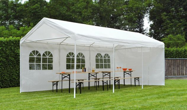 Gazebo Cod 6101 Con Struttura A Tubo 3×6 MT. Per Bar - Foto 2