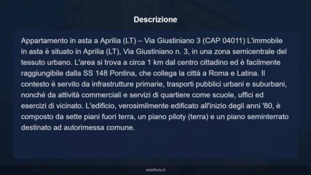 Immobile in asta di 115 m² con più di 5 locali in vendita a Aprilia - Foto 4