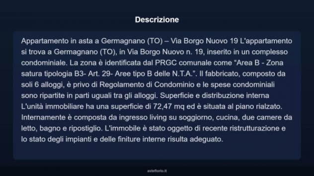 Immobile in asta di 72 m² in vendita a Germagnano - Foto 10