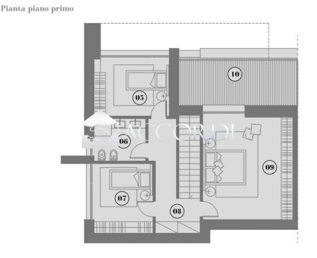 BIFAMILIARE di 4 vani e di 213 mq (MONTEBELLUNA) rif. PS106A - Foto 3