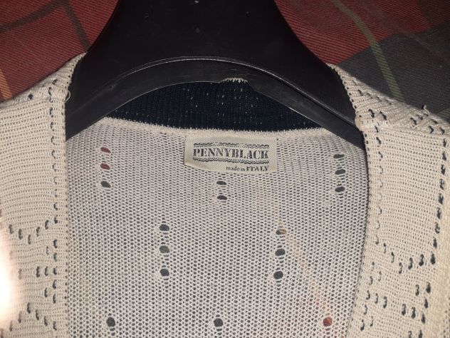 Cardigan donna Pennyblack made in Italy in maglia modello ampio - Foto 3