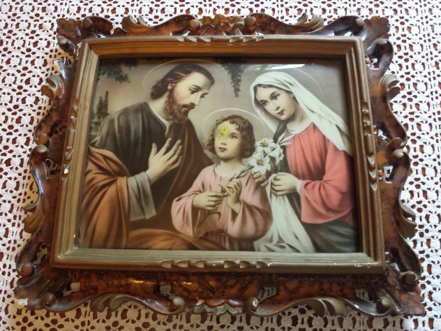 Quadro religioso per camera letto