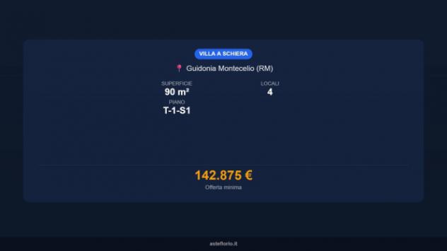 Immobile in asta di 90 m² in vendita a Guidonia Montecelio - Foto 15