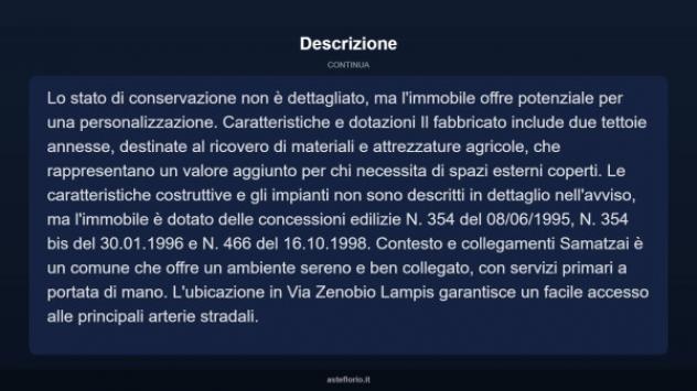 Immobile in asta di 150 m² con più di 5 locali in vendita a Samatzai - Foto 4