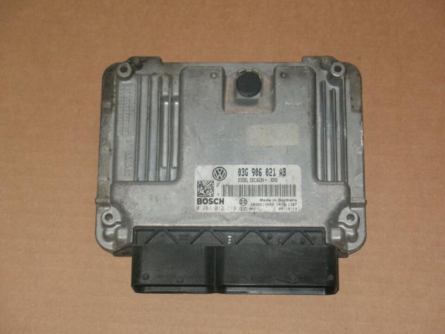 0281012119 ECU VOLKSWAGEN PASSAT 2.0 TDI 0281012119 03G906021AB EDC16U34B