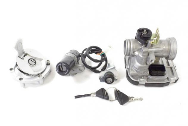 APRILIA TUONO 125 CM275601 2B003717 KIT CHIAVI ACCENSIONE ECU CORPO FARFALLATO 17 - 20 KEYS LOCKS ECU KIT