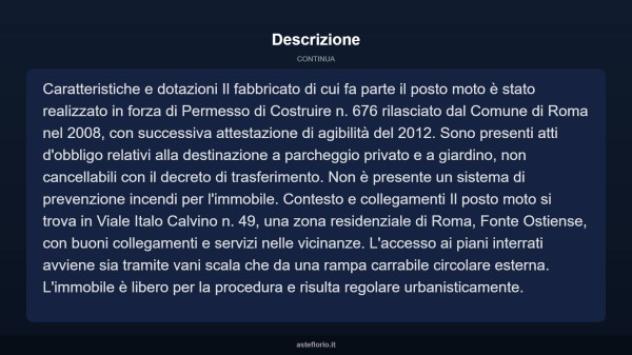 Immobile in asta di 3 m² in vendita a Roma - Foto 6