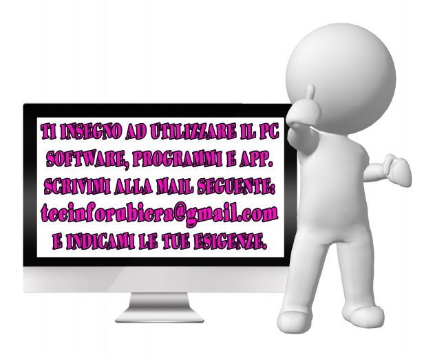 Docente tecnico informatico per lezioni al tuo domicilio
