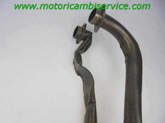 COLLETTORE SCARICO BMW F 800 R 2005 - 2017 18117722140 EXHAUST MANIFOLD CON DIFETTO - Foto 3