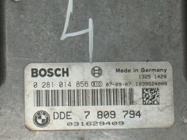 0281014856 ECU MINI COOPER 1.6 0281014856 DDE 7809794 edc16c35 5.24 - Foto 2