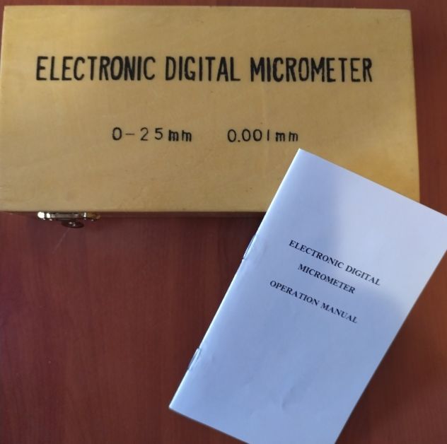 MICROMETRO DIGITALE ELETTRONICO JUWEL 0-25mm - 0.001mm - Foto 4