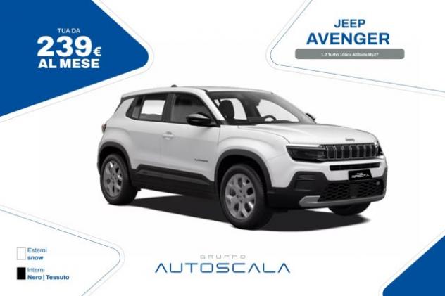 JEEP Avenger 1.2 Turbo 100cv Altitude My27 rif. 24145017