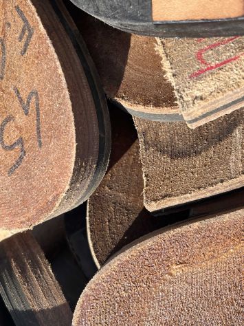 CE7 Tacchi per scarpe in Cuoio per export – KG. 10 - Foto 8