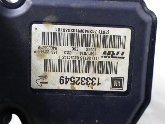 13332549 CENTRALINA POMPA AGGREGATO ABS OPEL INSIGNIA A SW 2.0 D 118KW AUT 5P (2011) RICAMBIO USATO - Foto 9