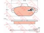 Trw Pattini Freno Fiat Punto (176)/Panda I/Ii T.T Gdb1115