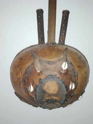 Kora mandolino africano antico originale - Foto 6