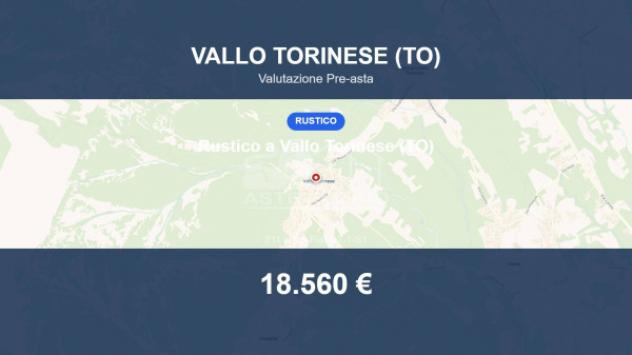 Immobile in asta di 211 m² in vendita a Vallo Torinese