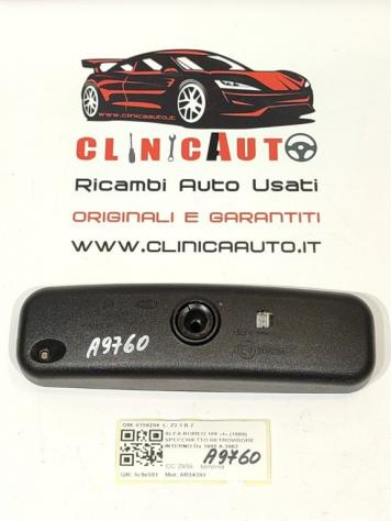 SPECCHIETTO RETROVISORE INTERNO ALFA ROMEO 166 Serie (936_) 0156204 AR34301 (9803) - Foto 3