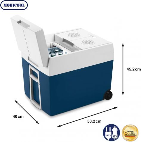 Frigorifero Portatile Elettrico, 48 L, Mini Frigo per auto, camion o barca